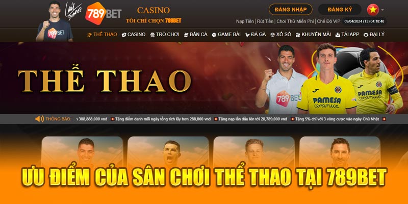 Sân Chơi Cá Cược Thể Thao 789Bet - Cơ Hội Nhận Thưởng Lớn